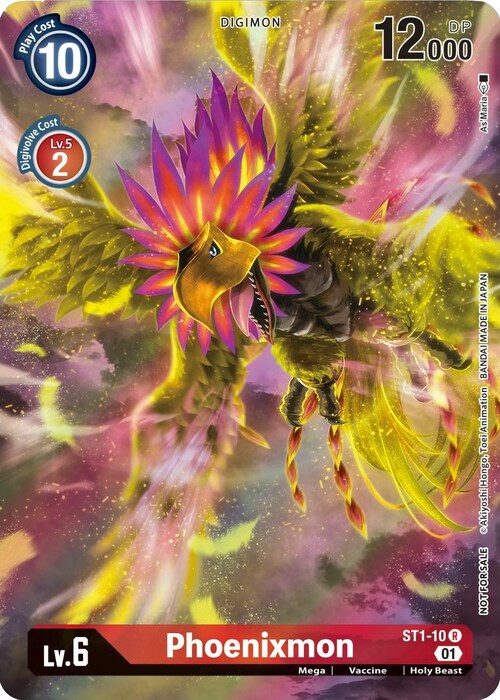 Phoenixmon Card Front