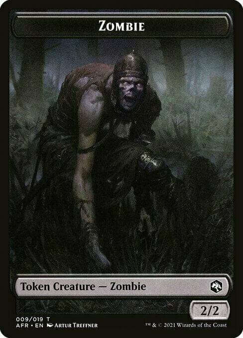 Zombie // Spider Card Front