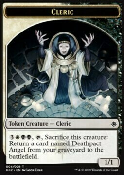 Cleric // Treasure Card Front