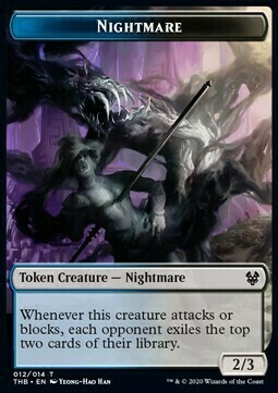 Nightmare // Human Soldier Card Front