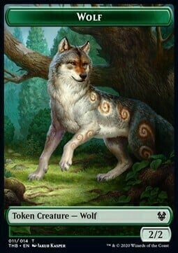Wolf // Human Soldier Card Front