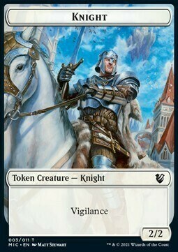Knight // Wolf Card Front