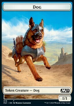 Dog // Treasure Card Front