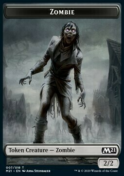 Zombie // Knight Card Front