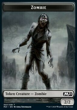 Zombie // Saproling Card Front