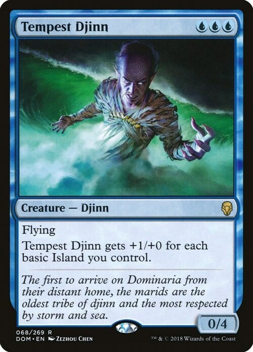 Tempest Djinn Card Front