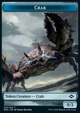 Crab // Treasure Card Front