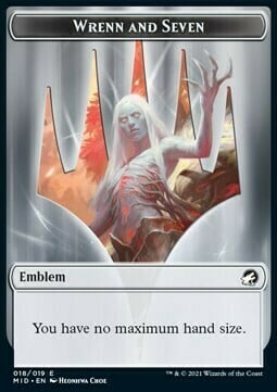 Wrenn and Seven Emblem // Clue Card Front