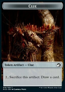 Clue // Zombie Card Front