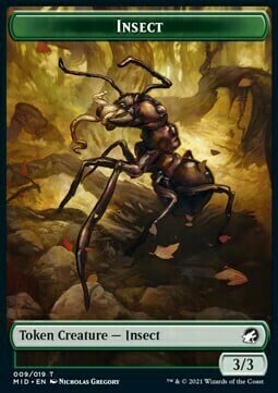 Insect // Zombie Card Front