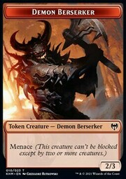 Demon Berserker // Treasure