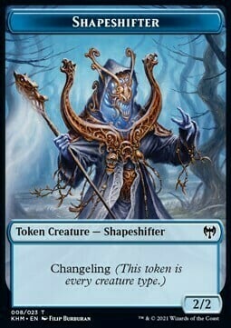 Shapeshifter // Elf Warrior Card Front
