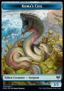 Koma's Coil // Dwarf Berserker Card Front