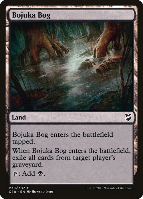 Bojuka Bog Card Front