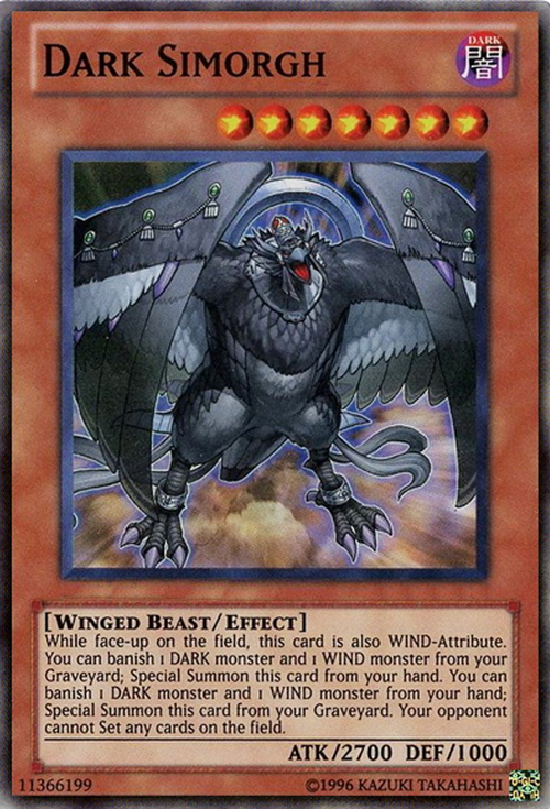 Simorgh Nero Card Front