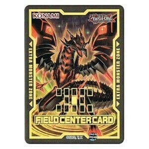Back to Duel "Darkness Metal, the Dragon of Dark Steel" Field Center Card