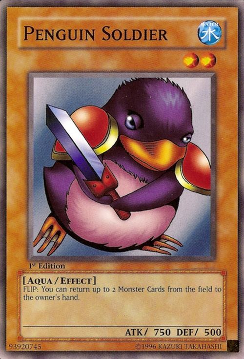 Penguin Soldier Card Front
