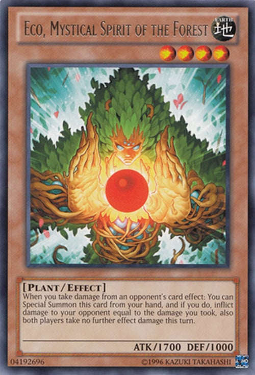 Eco, Mystical Spirit of the Forest Card Front