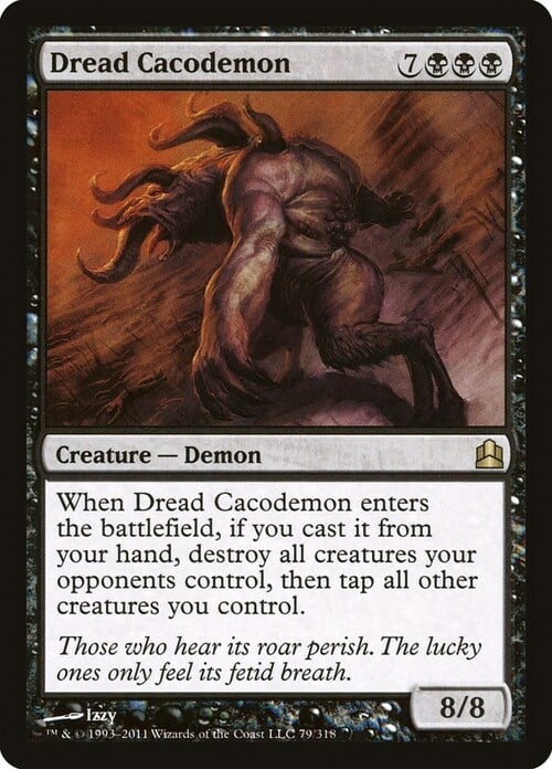 Dread Cacodemon Card Front