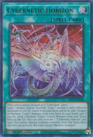 Cybernetic Horizon Card Front