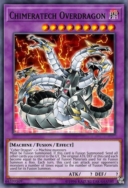 Chimeratech Overdragon Card Front