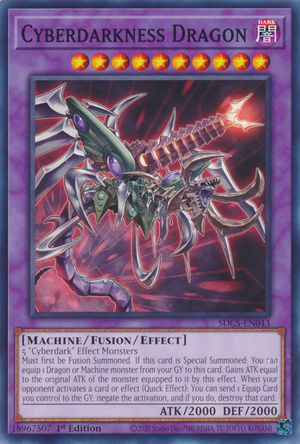 Cyberdarkness Dragon Card Front