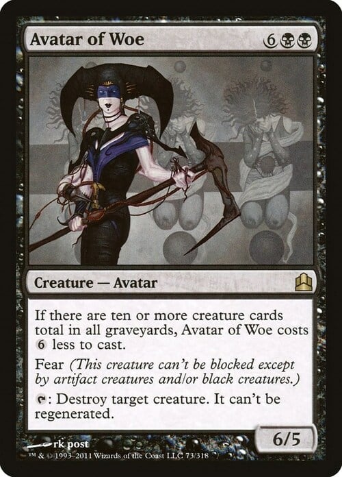 Avatar of Woe Card Front