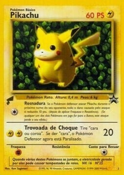 Pikachu [Growl | Thundershock] Card Front
