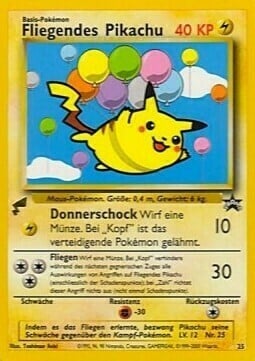 Pikachu Volo Card Front