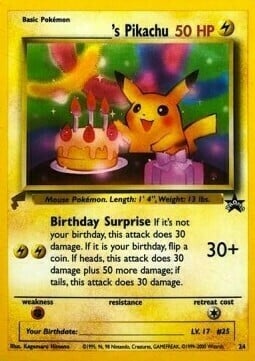 _____'s Pikachu [Sorpresa de Cumpleaños] Frente