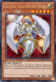 Celestia, Lightsworn Angel · Ultra Rare 036