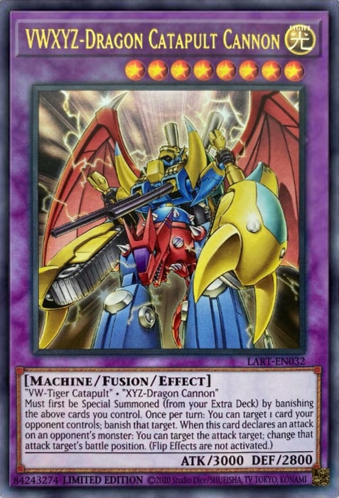 VWXYZ-Dragon Catapult Cannon Card Front