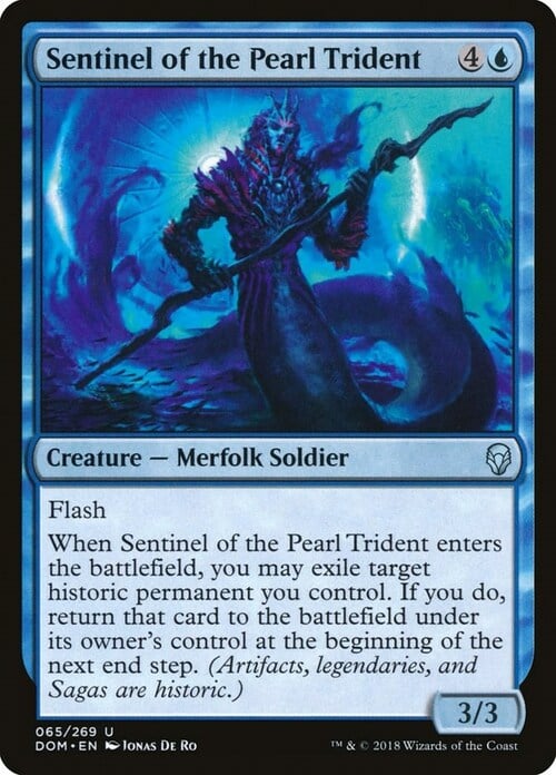 Sentinel of the Pearl Trident Card Front