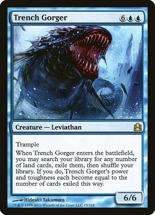 Trench Gorger Card Front