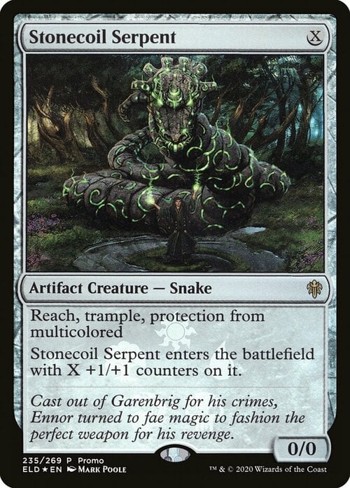 Stonecoil Serpent Card Front