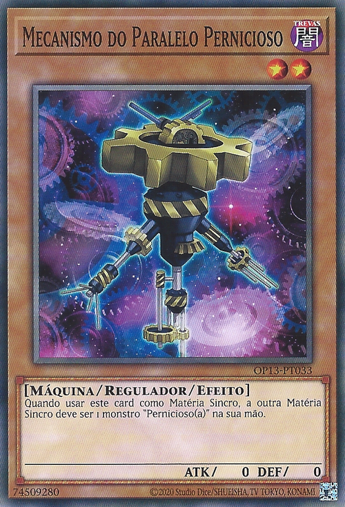 Ingranaggio Parallelo Maligno Card Front