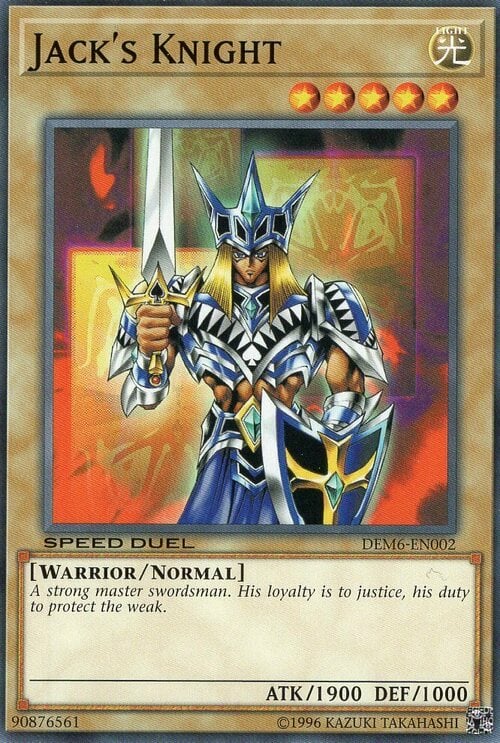 Jack's Knight Card Front