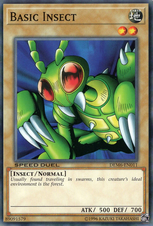 Basic Insect Card Front