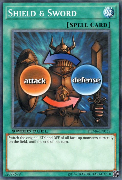 Shield & Sword Card Front