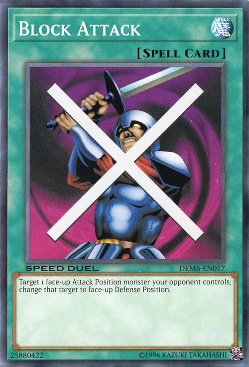 Block Attack Card Front