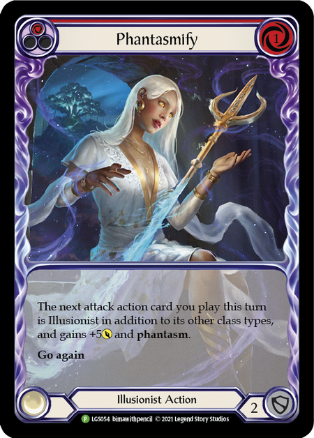 Phantasmify - Red Card Front