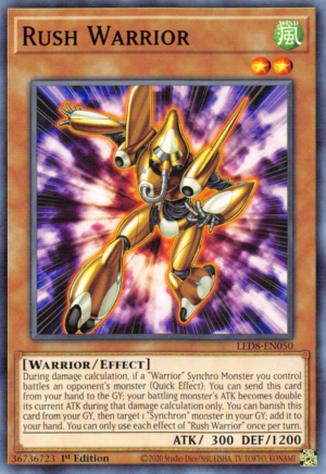 Rush Warrior Card Front