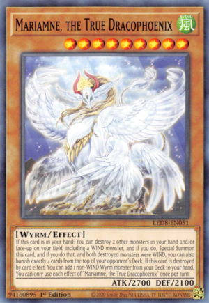 Mariamne, the True Dracophoenix Card Front