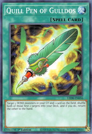 Quill Pen of Gulldos Card Front