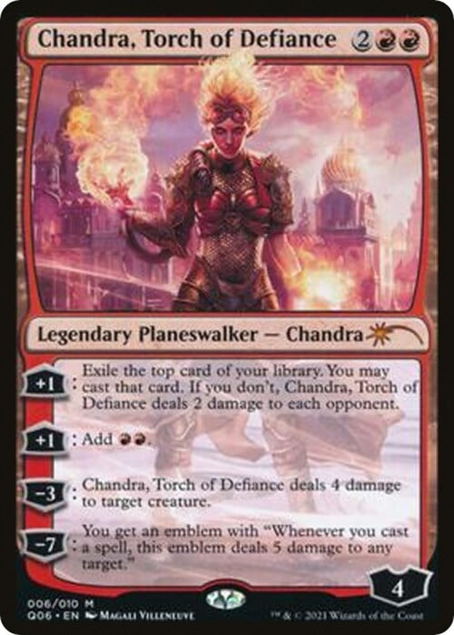 Chandra, Torch of Defiance Card Front
