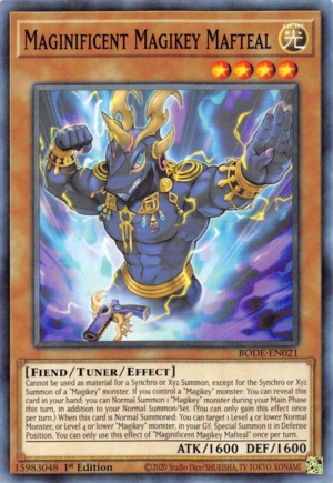 Maginificent Magikey Mafteal Card Front