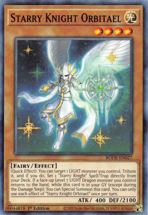 Starry Knight Orbitael Card Front