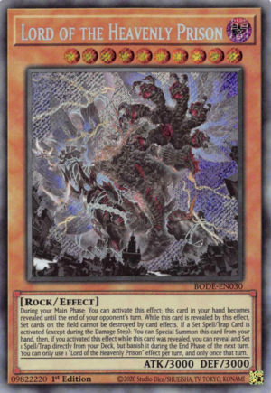 Lord of the Heavenly Prison Burst of Destiny | Yu-Gi-Oh! | CardTrader