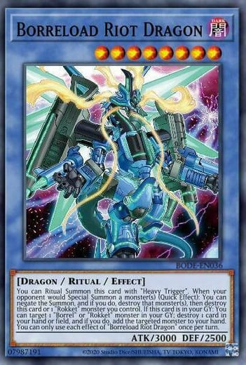 Borreload Riot Dragon Card Front