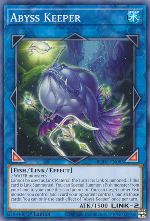 Abyss Keeper Card Front
